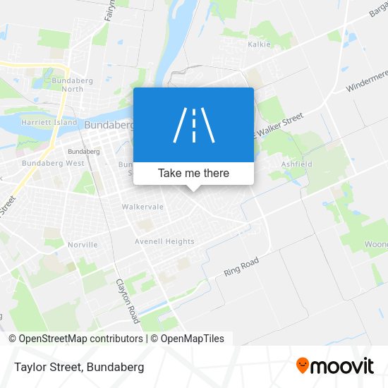 Taylor Street map