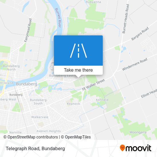 Telegraph Road map