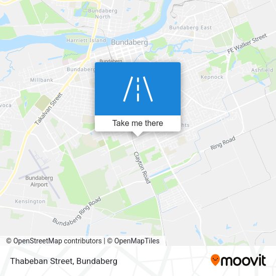 Thabeban Street map