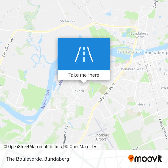 The Boulevarde map