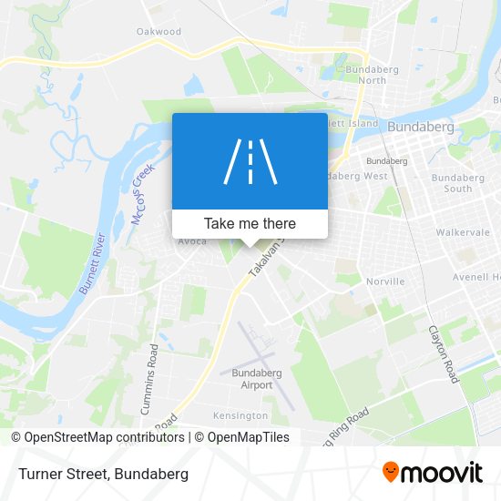 Turner Street map
