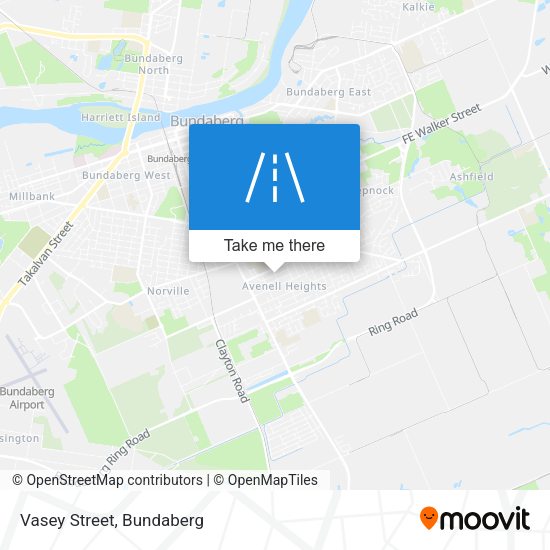 Vasey Street map