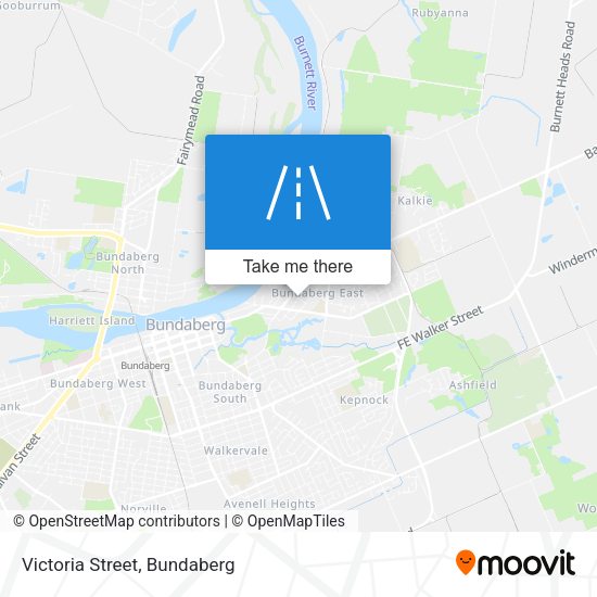 Victoria Street map