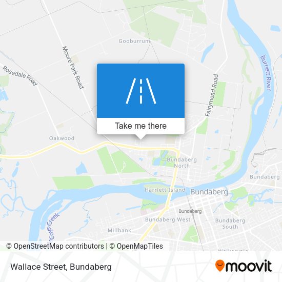 Wallace Street map