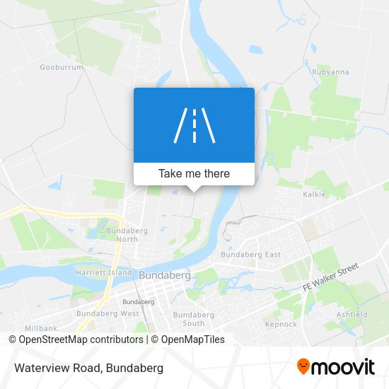 Waterview Road map