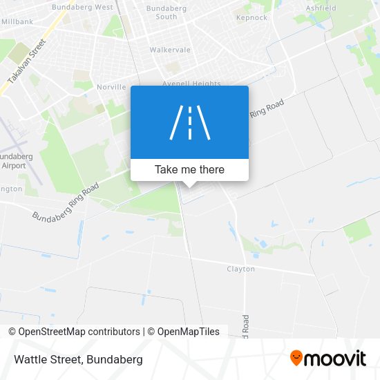 Wattle Street map