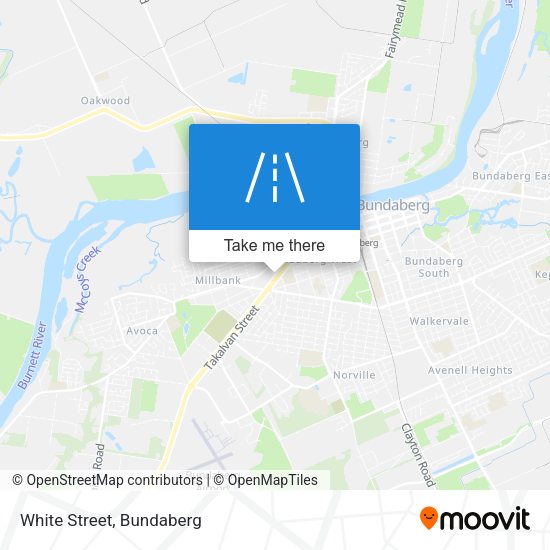 White Street map