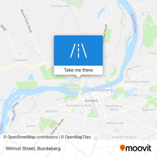 Wilmot Street map