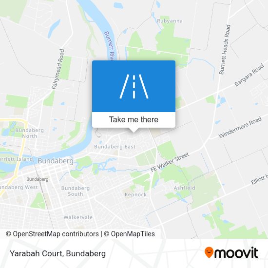 Yarabah Court map