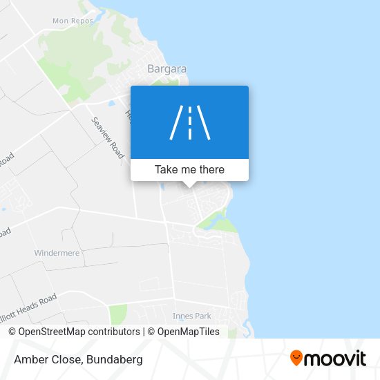 Amber Close map