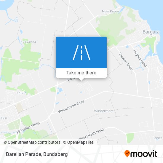 Barellan Parade map