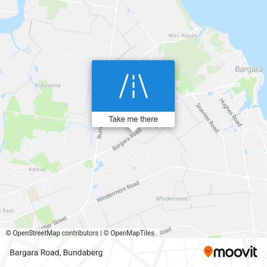 Bargara Road map
