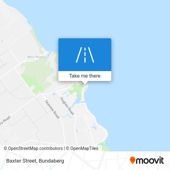 Baxter Street map