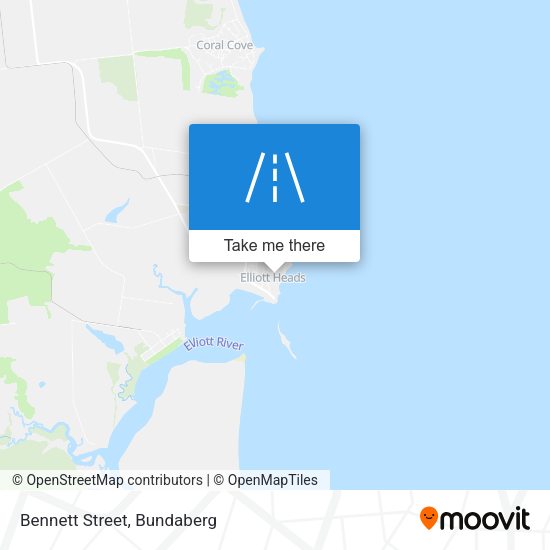 Bennett Street map
