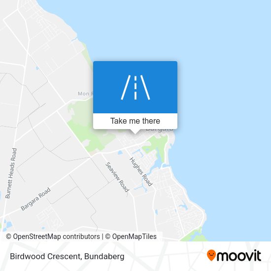 Birdwood Crescent map