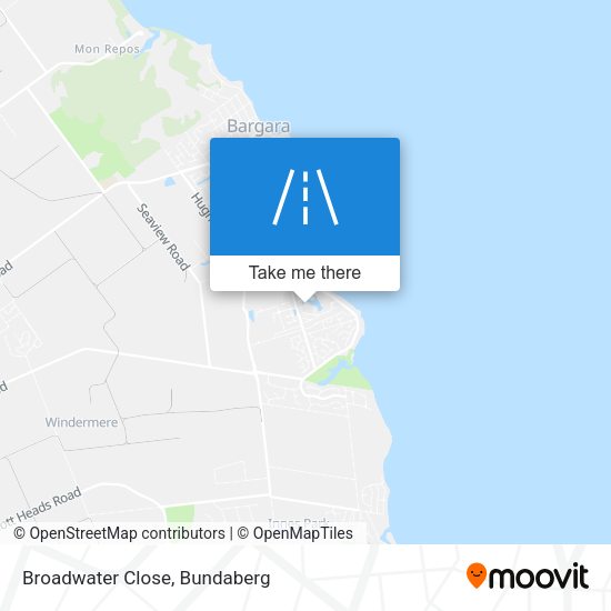 Broadwater Close map