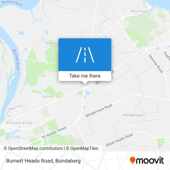 Burnett Heads Road map