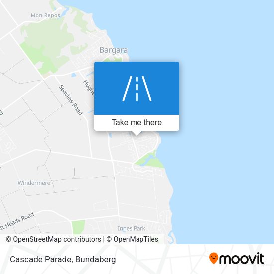 Cascade Parade map