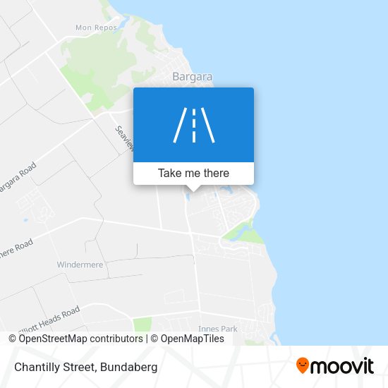 Chantilly Street map