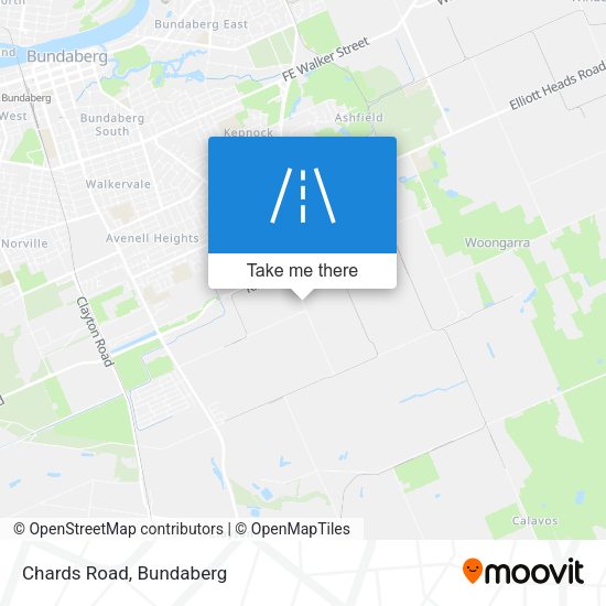 Chards Road map