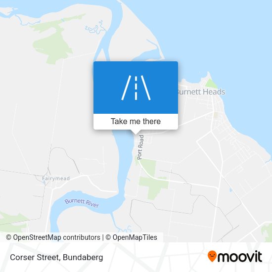 Corser Street map