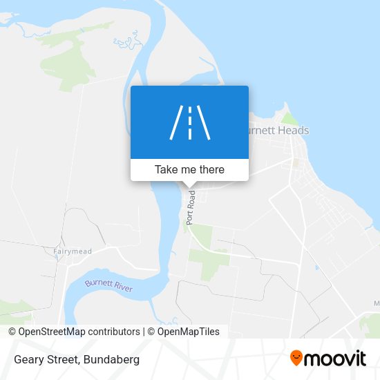 Geary Street map
