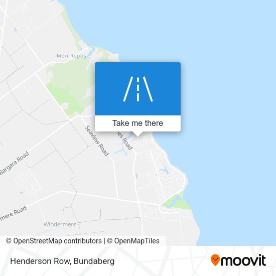 Henderson Row map