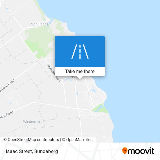 Isaac Street map
