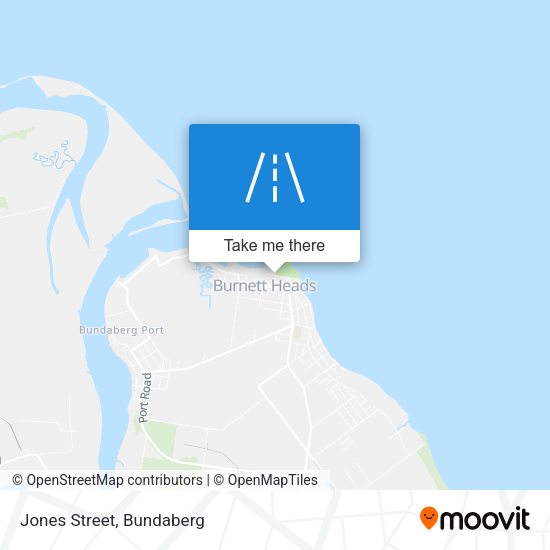 Jones Street map