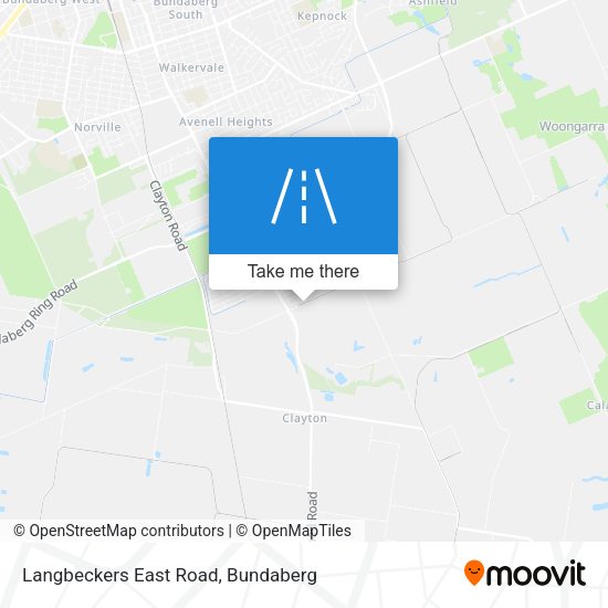 Langbeckers East Road map