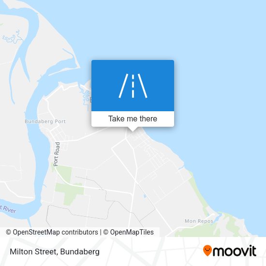 Milton Street map