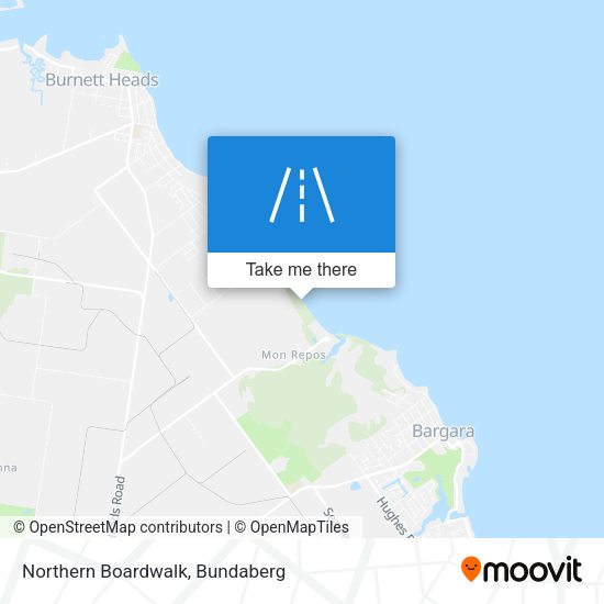 Northern Boardwalk map
