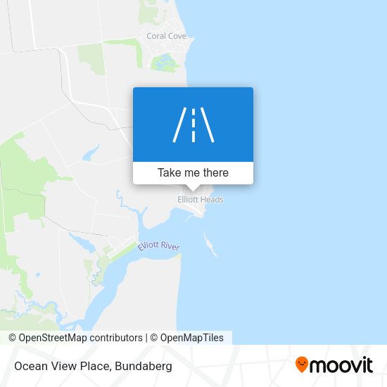 Ocean View Place map