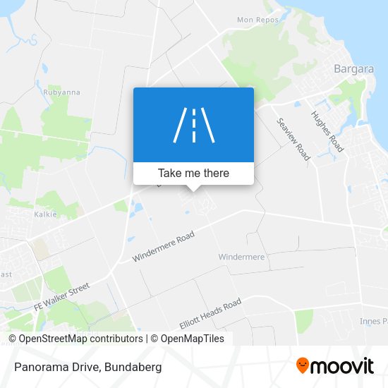 Panorama Drive map