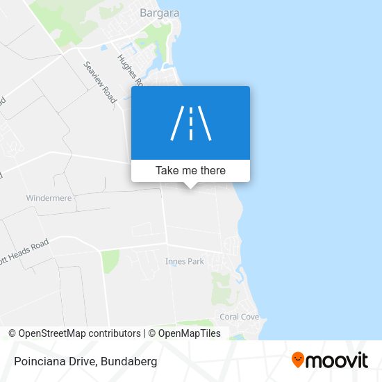 Poinciana Drive map