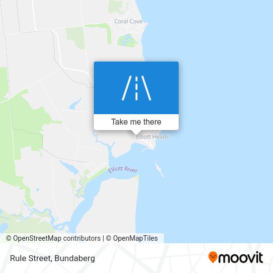 Rule Street map