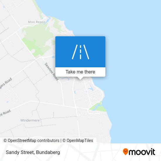Sandy Street map