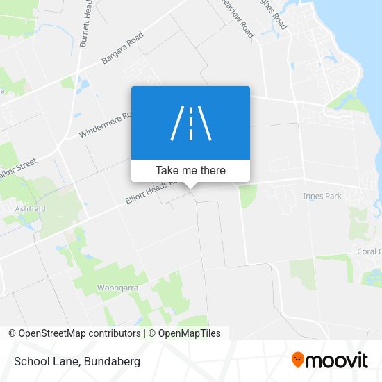 School Lane map