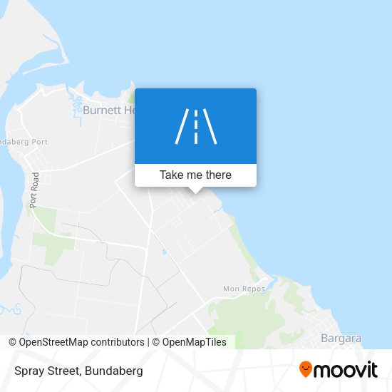 Spray Street map
