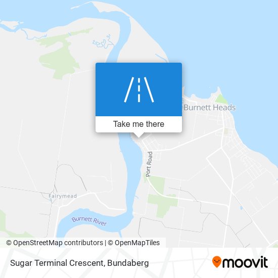 Sugar Terminal Crescent map