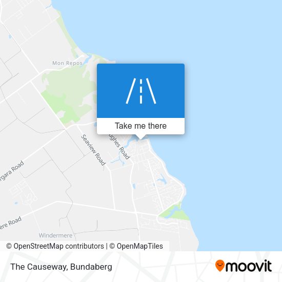 The Causeway map