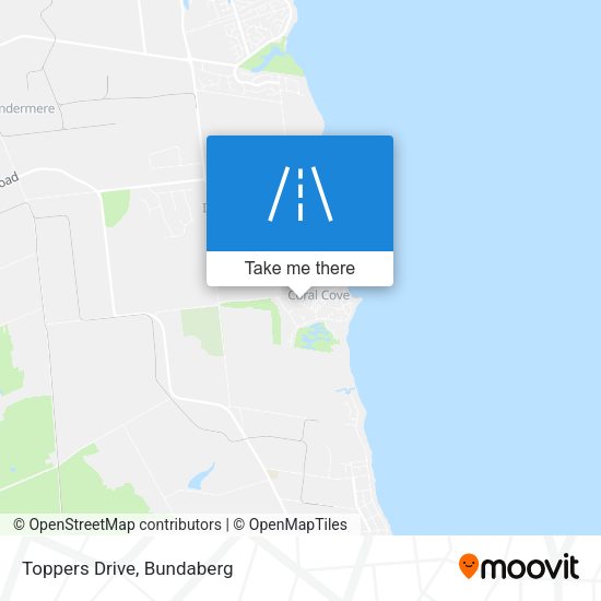 Toppers Drive map
