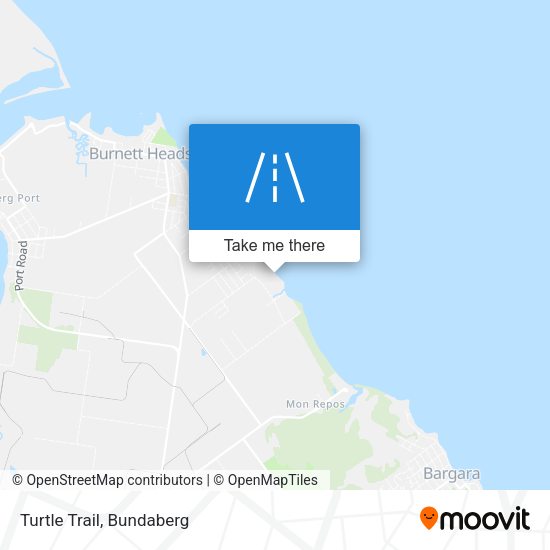 Turtle Trail map
