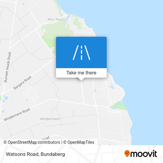 Watsons Road map
