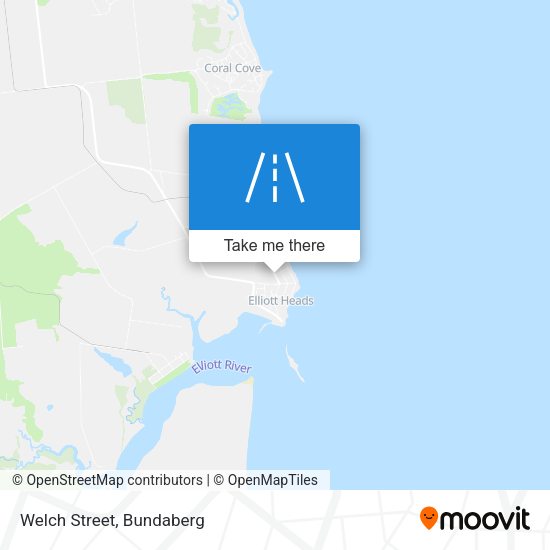 Welch Street map