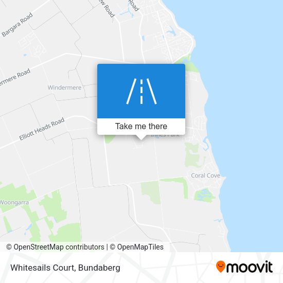 Whitesails Court map