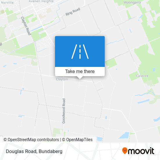 Douglas Road map