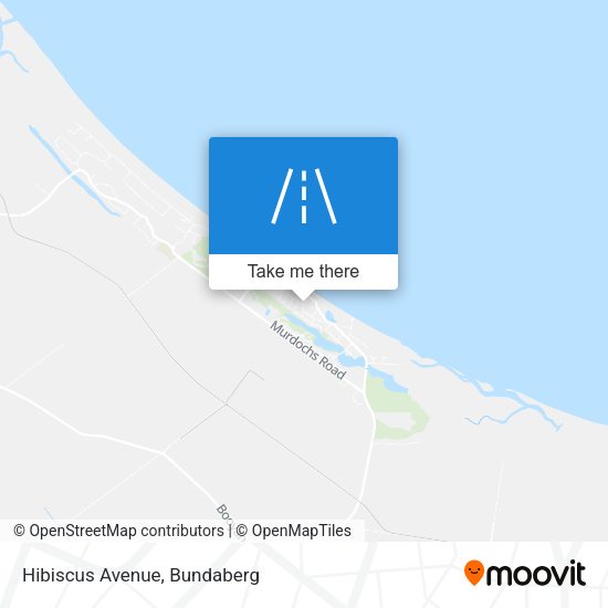 Hibiscus Avenue map
