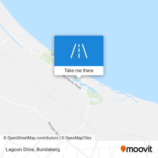 Lagoon Drive map