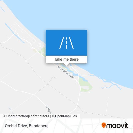 Orchid Drive map